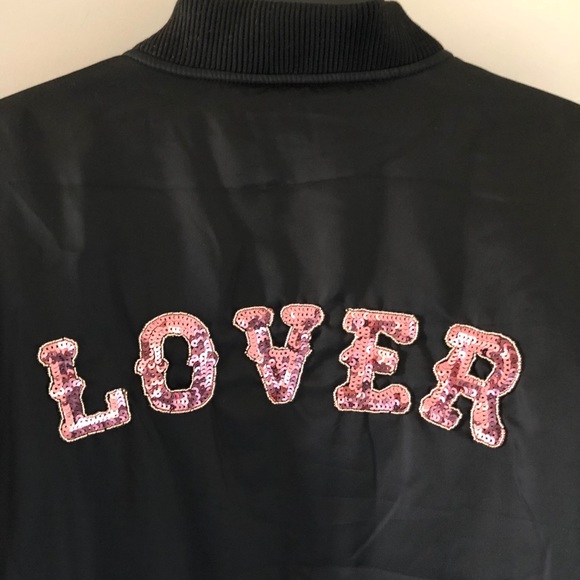 New Georgia Mae Lover Bomber Jacket Size Medium - Picture 4 of 8